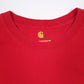 Mens Red Carhartt   T Shirt