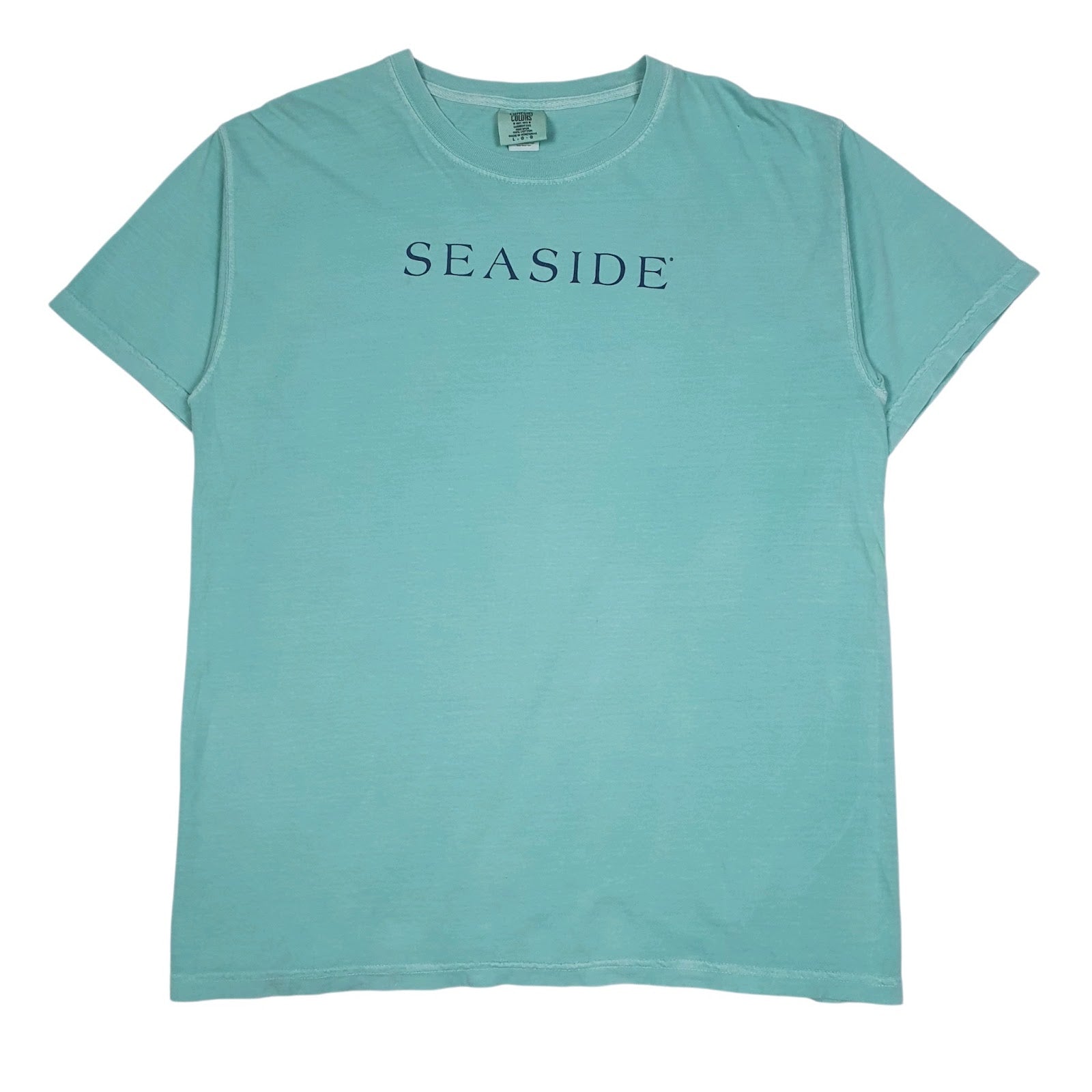 Mens Blue Comfort Colors  Short Sleeve T Shirt