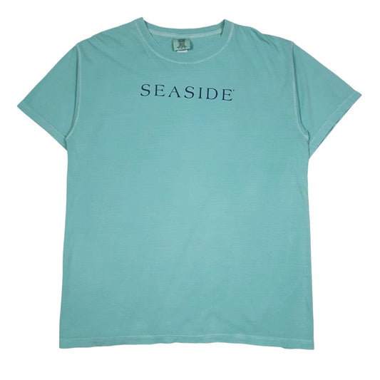 Mens Blue Comfort Colors  Short Sleeve T Shirt