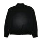 Womens Black Levis Bomber Military Crewneck Coat