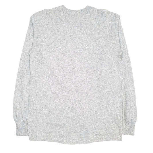 Mens Grey Fruit Of The Loom Vintage 90s  T Shirt