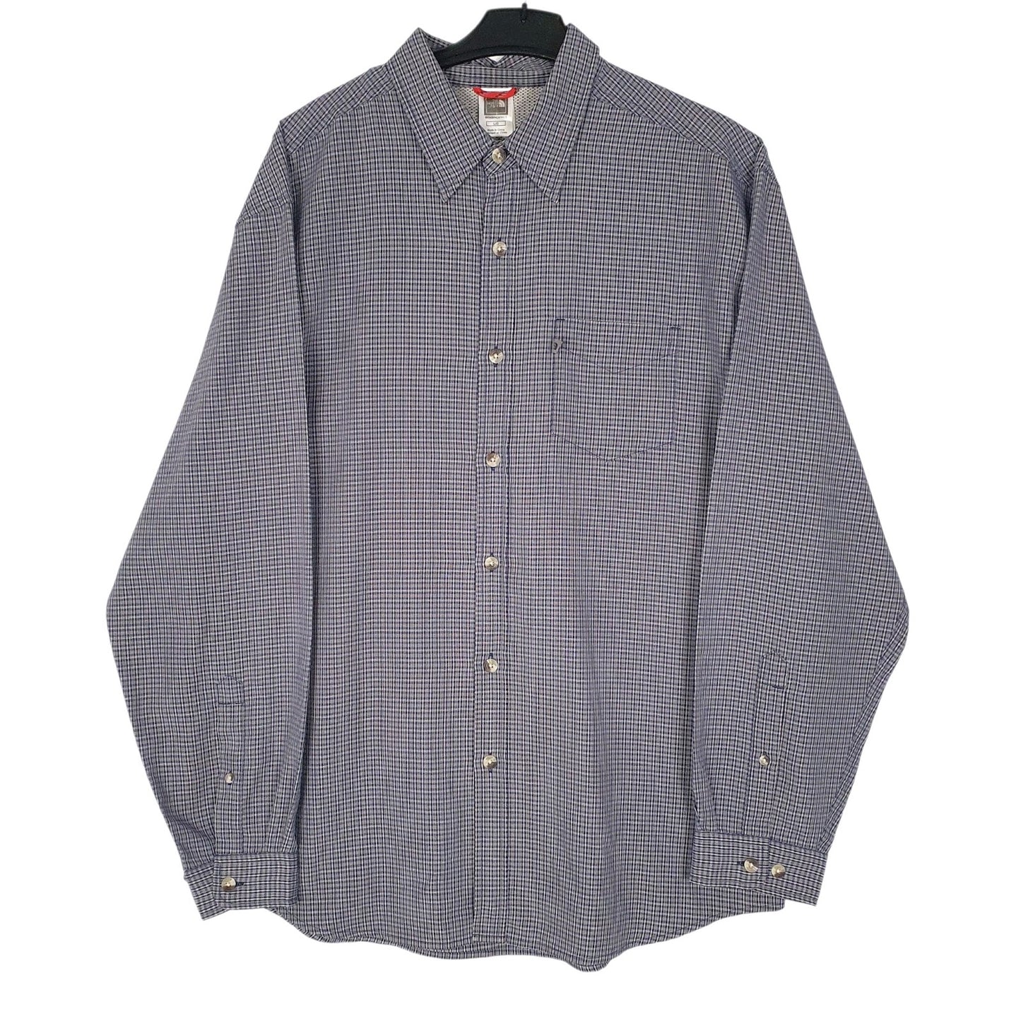 Mens Blue The North Face  Long Sleeve Shirt