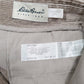Mens Brown Eddie Bauer Pleated  Trousers