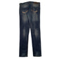 Womens Blue Stradivarius Distressed  Jeans