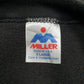 Mens Black Miller Graphic Vintage 90s Made In USA Crewneck Jumper