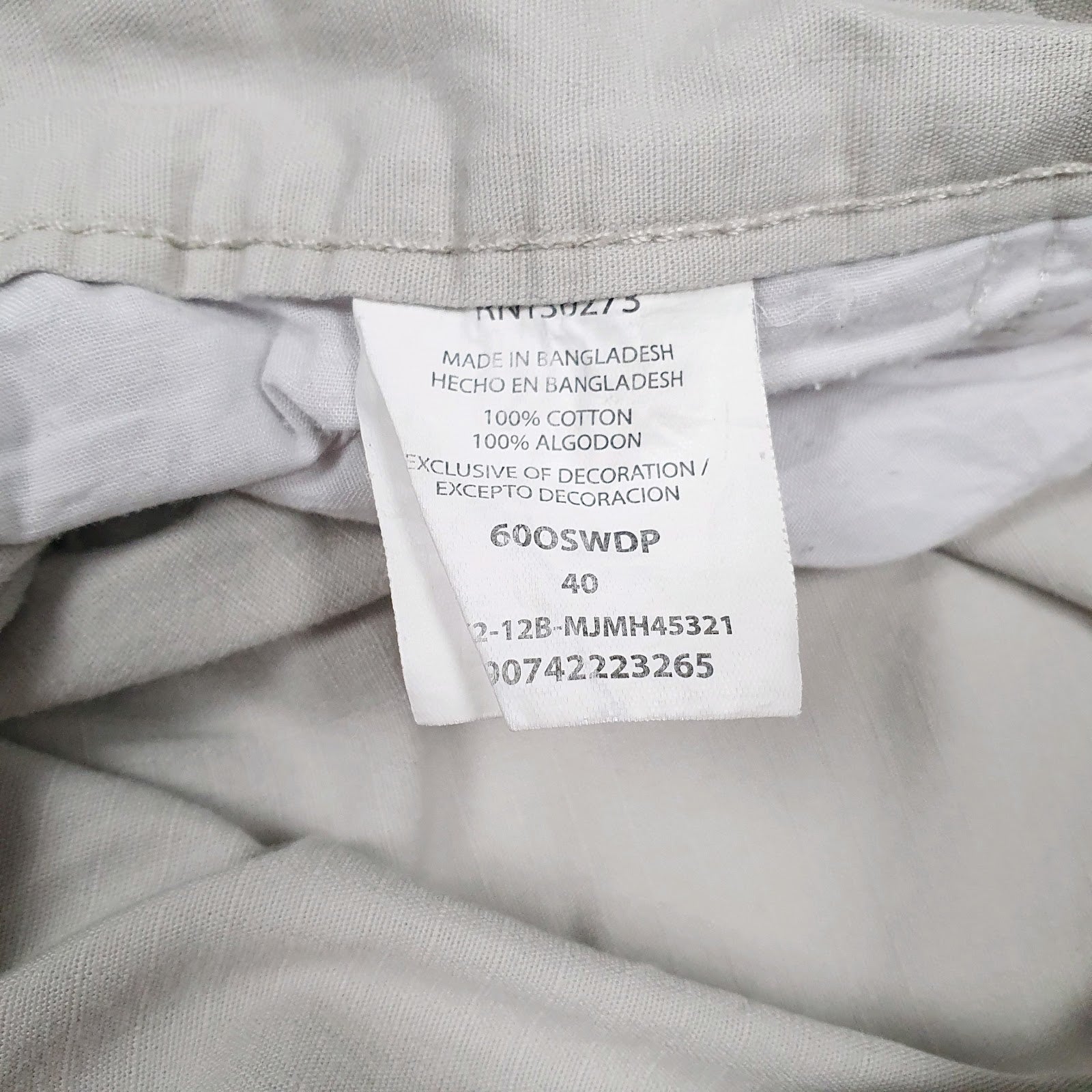 Mens Grey Wrangler   Shorts