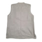 Womens White M&S Cable Knit Vest Jumper