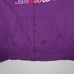 Womens Purple Calvin Klein Fleece Lined Full Zip Jumper