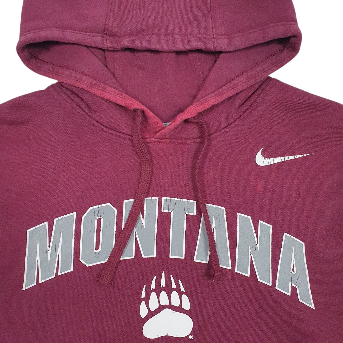 Mens Burgundy Nike Montana Grizzlies Hoodie Jumper