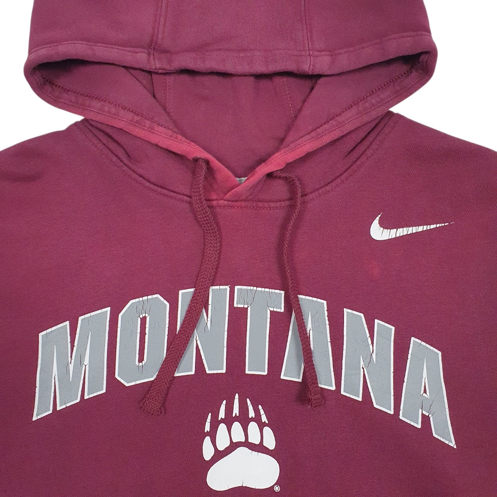 Mens Burgundy Nike Montana Grizzlies Hoodie Jumper