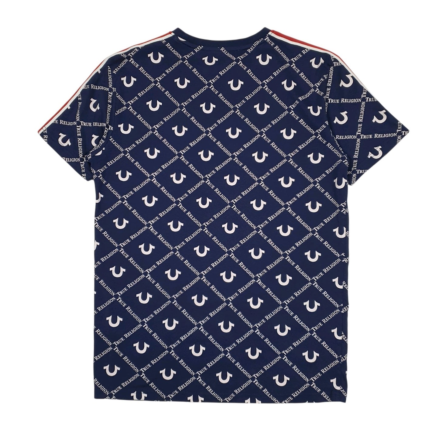 Mens Navy True Religion   T Shirt