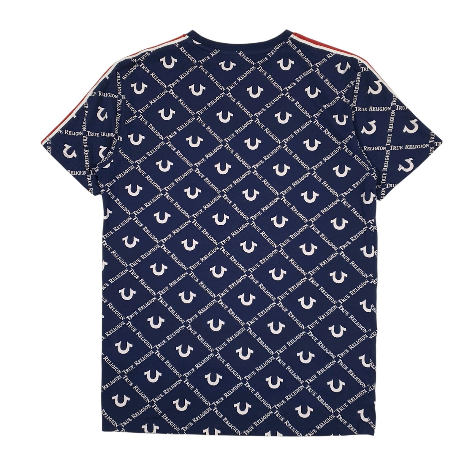 Mens Navy True Religion   T Shirt