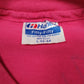 Mens Pink Hanes Vintage 90s Made In USA  T Shirt