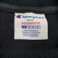 Mens Black Champion  Crewneck Jumper