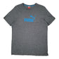 Mens Grey Puma  Short Sleeve T Shirt