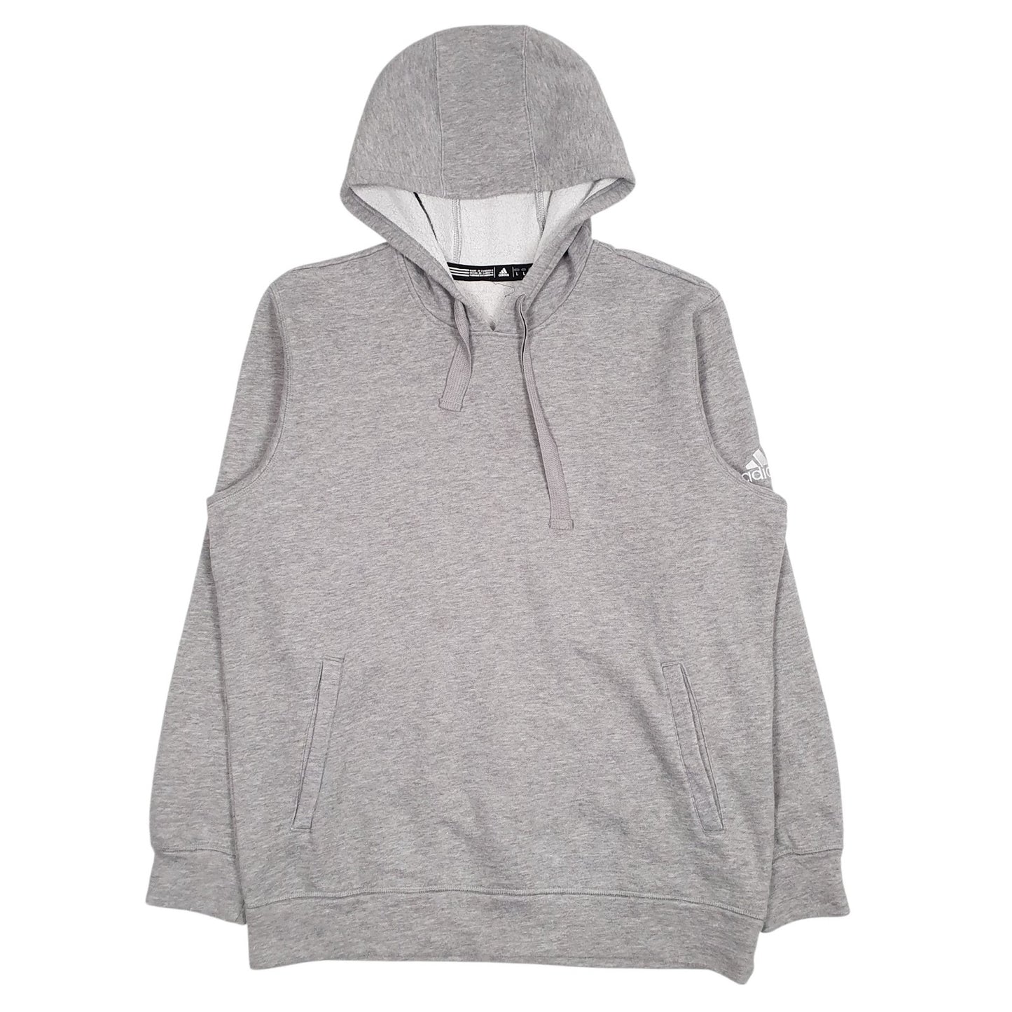 Mens Grey Adidas  Hoodie Jumper