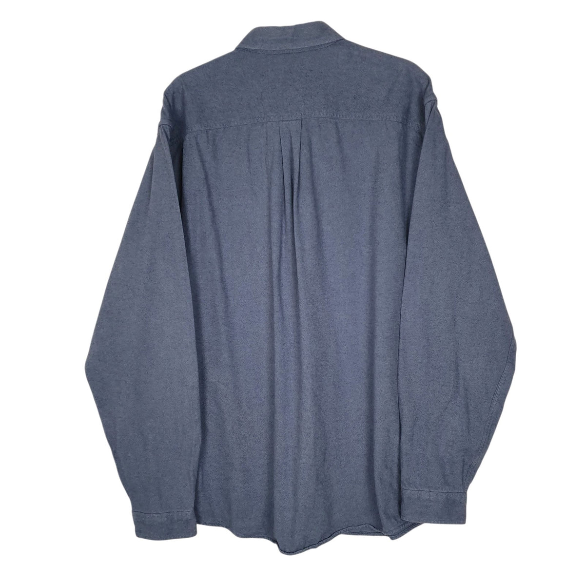 Mens Blue Eddie Bauer Heavy Thick  Shirt