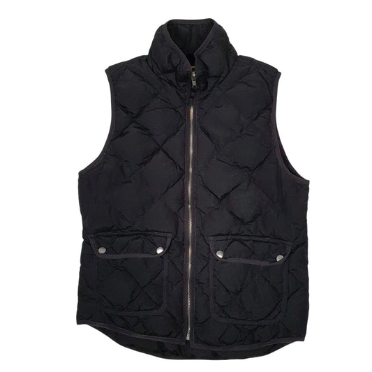 Womens Black Woolrich Quilted Gilet Vest Bodywarmer  Coat