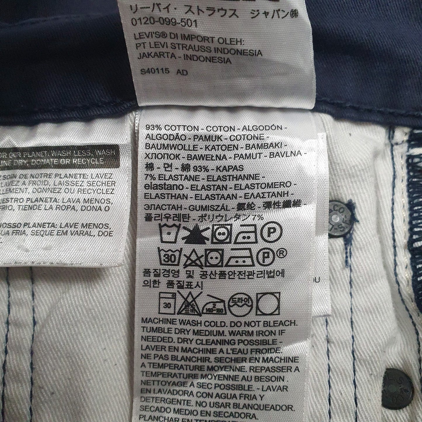Mens Blue Levis   Jeans
