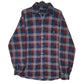 Mens Grey Orkneys Flannel Long Sleeve Shirt