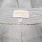 Womens Beige Infinity   Shorts