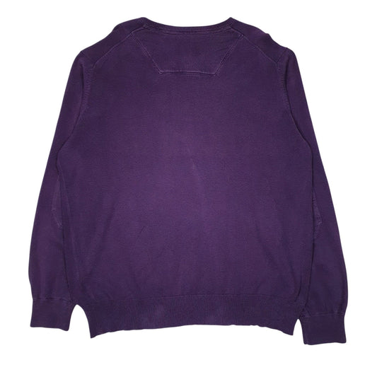 Mens Purple Timberland  Crewneck Jumper