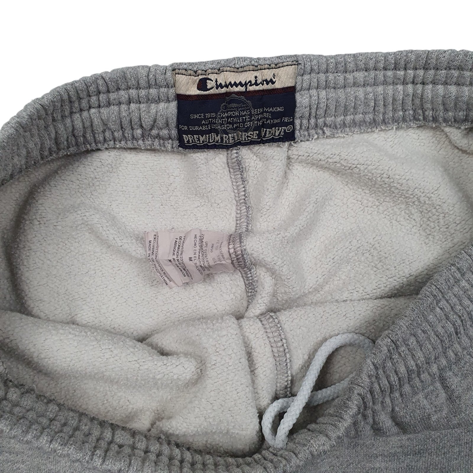 Mens Grey Champion Vintage 00s Reverse Weave Shoal Neck Trousers