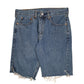 Mens Blue Levis 505 Denim Shorts