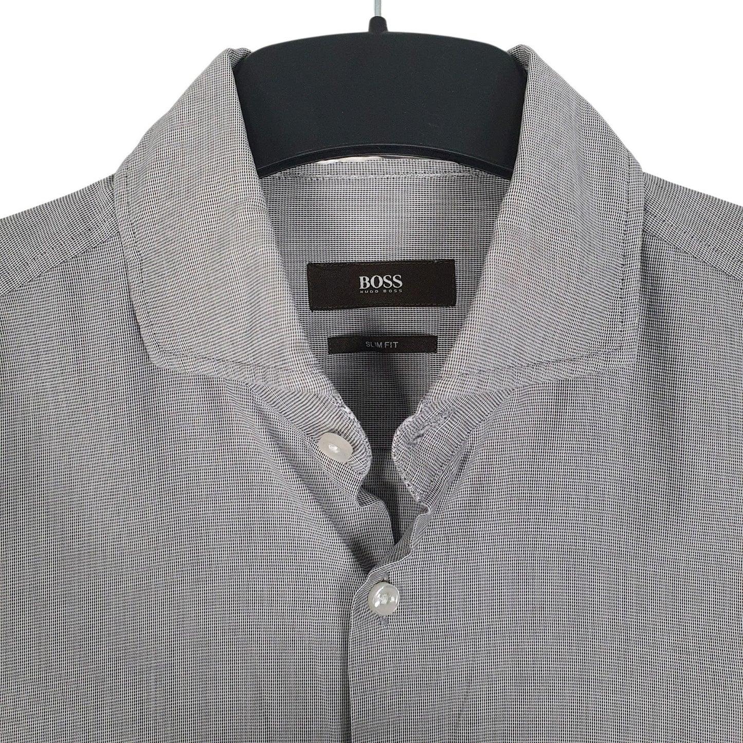 Mens Grey Hugo Boss   Shirt