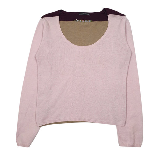 Womens Pink Compagnia Italiana  Crewneck Jumper