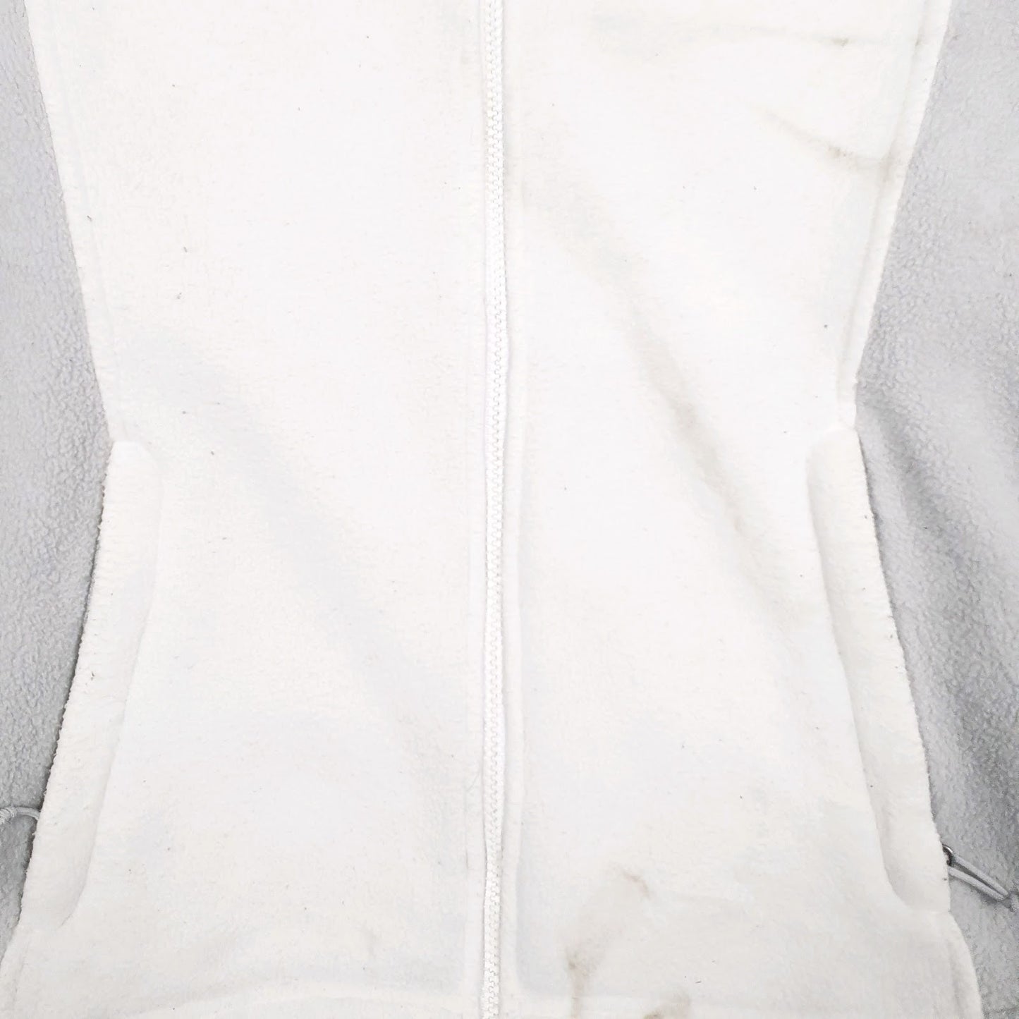 Womens White The North Face  Full Zip Jumper
