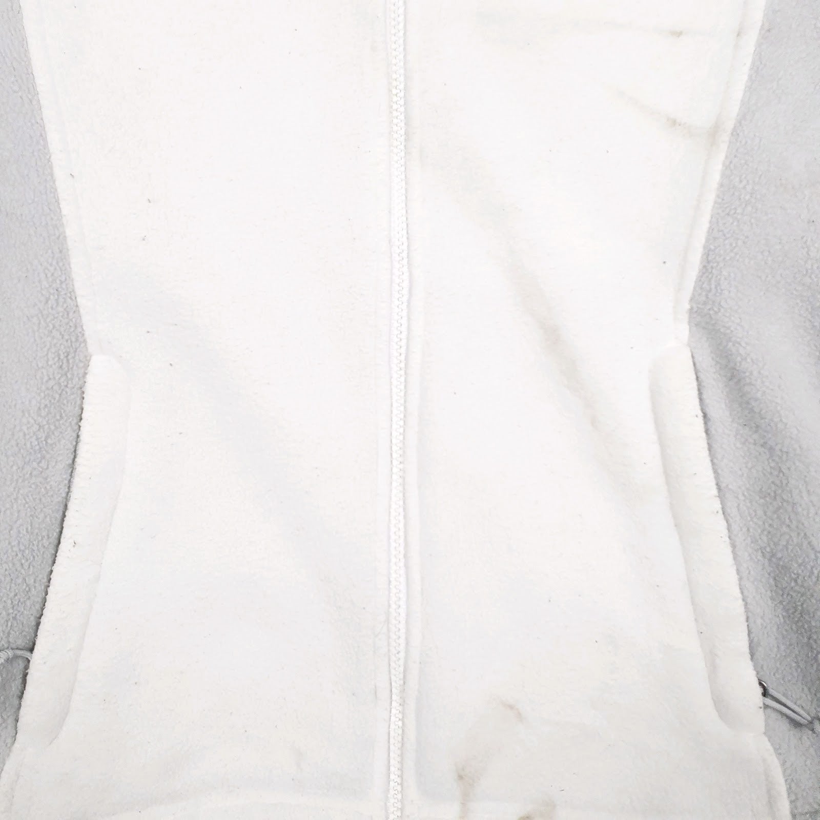 Womens White The North Face  Full Zip Jumper