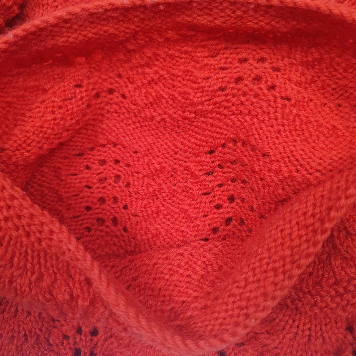Womens Red Unbranded Knit Crewneck Jumper