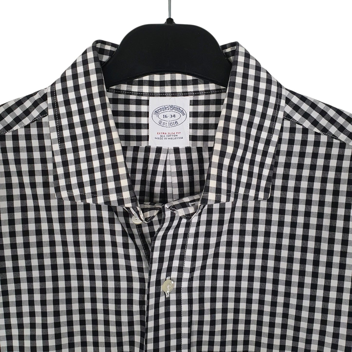 Mens Black Brooks Brothers   Shirt