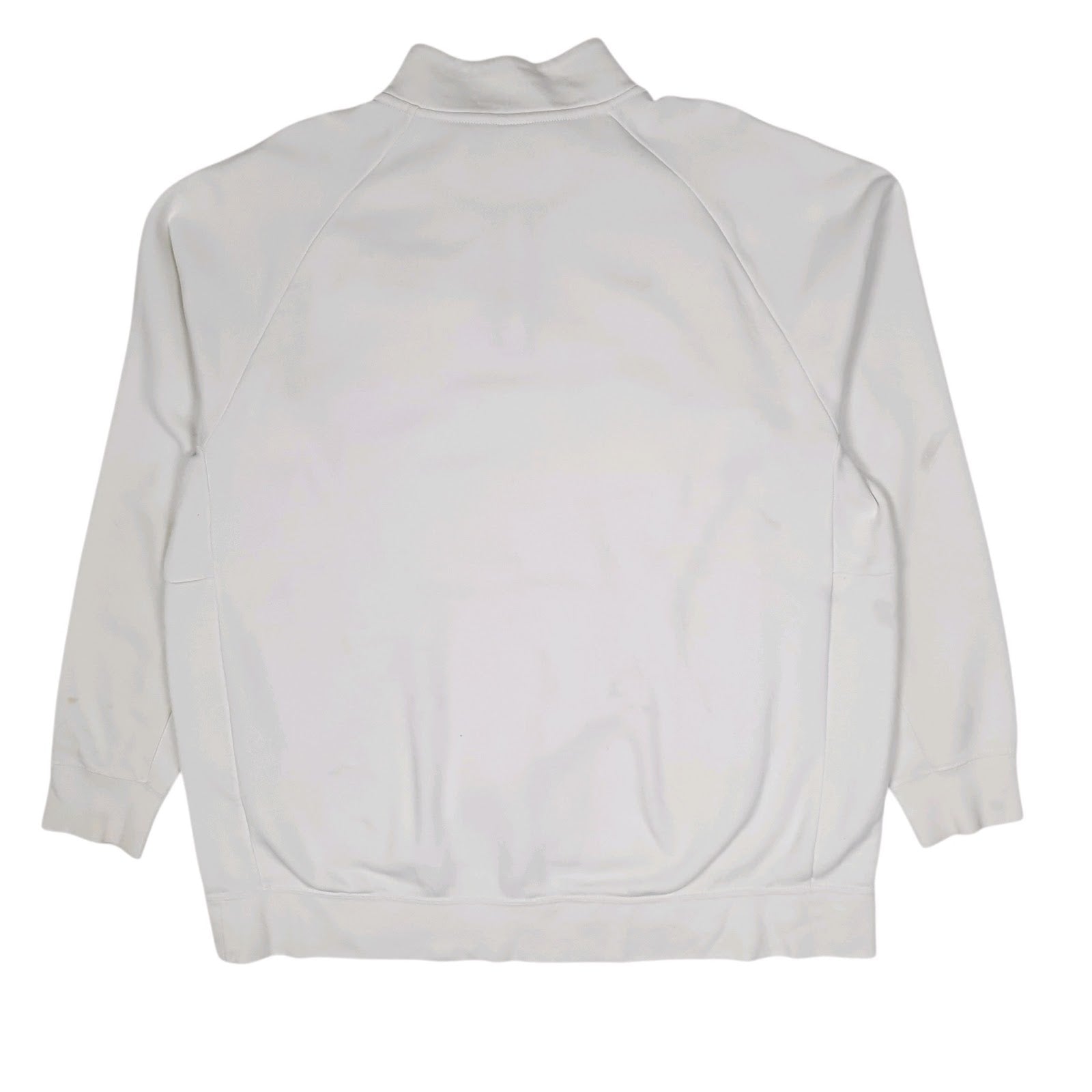 Mens White Nike Iowa State Quarter Zip Jumper