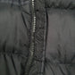 Womens Black The North Face Nuptse Hoodie Coat