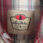 Mens Red Larry Mahan Cowboy  Shirt