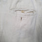 Mens Cream Polo Ralph Lauren Vintage 1980s Made In USA  Trousers