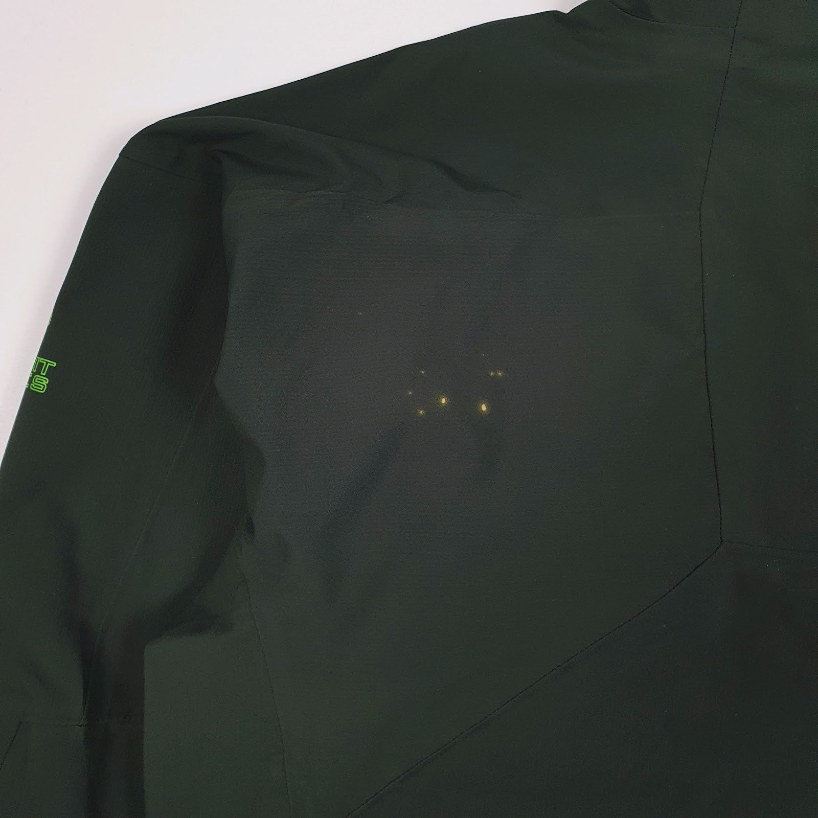 Mens Green The North Face Hyvent Alpha Lightweight  Coat