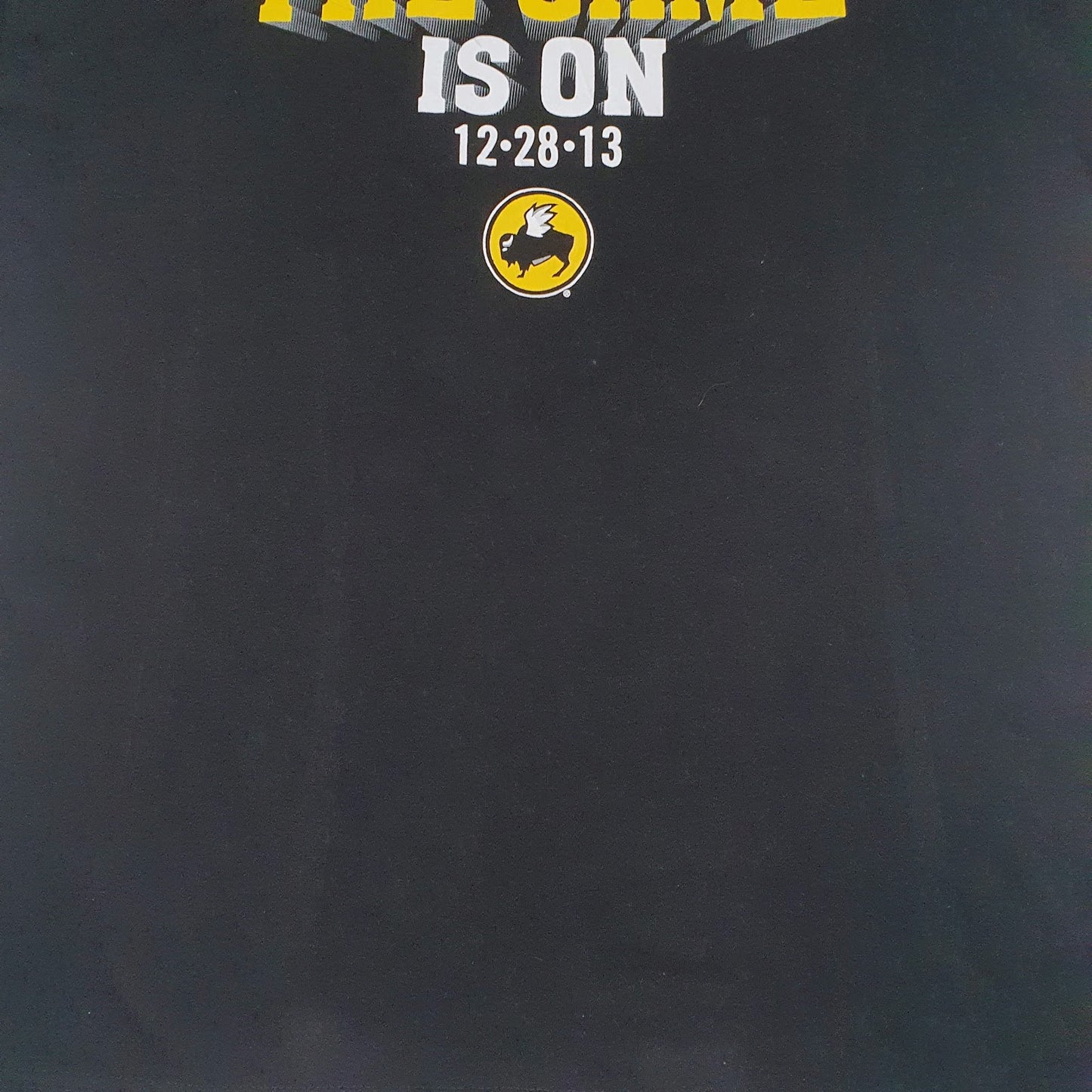 Mens Black Al Style Buffalo Wild Wings Bowl  T Shirt