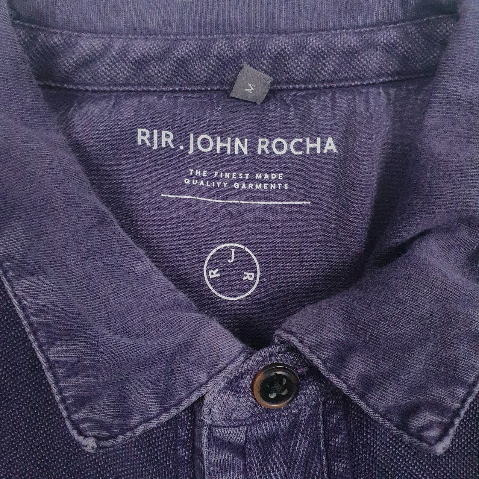 Mens Purple John Rocha   Polo Shirt