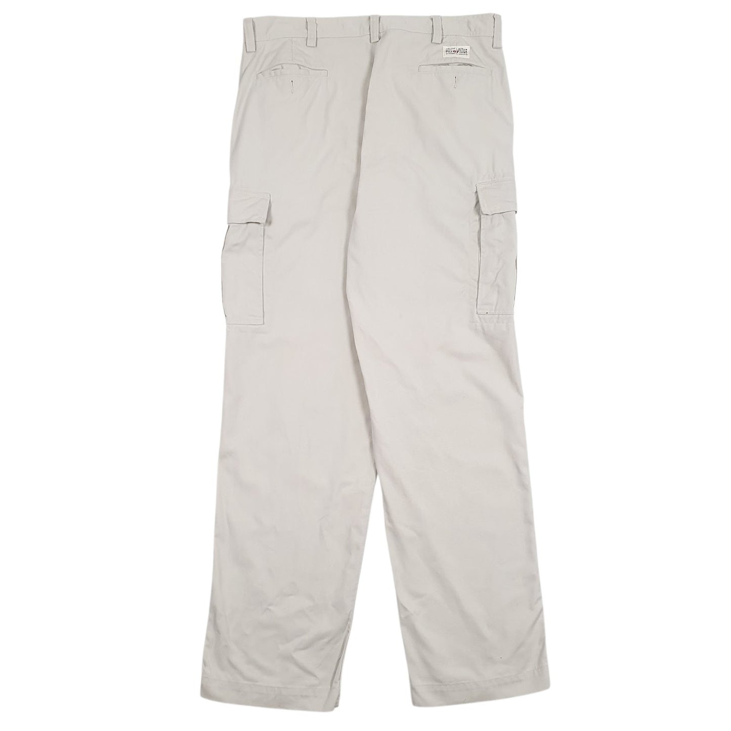 Mens Cream Polo Ralph Lauren Cargo  Trousers
