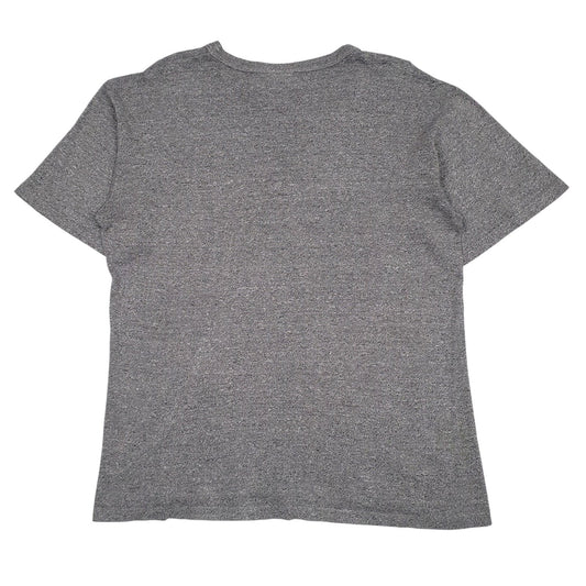 Mens Grey Champion Spellout  T Shirt