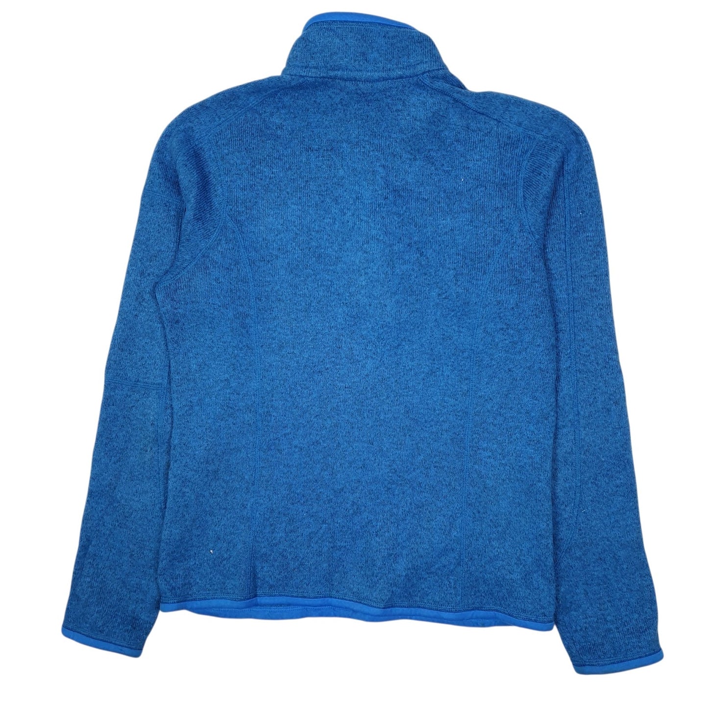 Womens Blue Patagonia Better Sweater Quarter Zip Jumper
