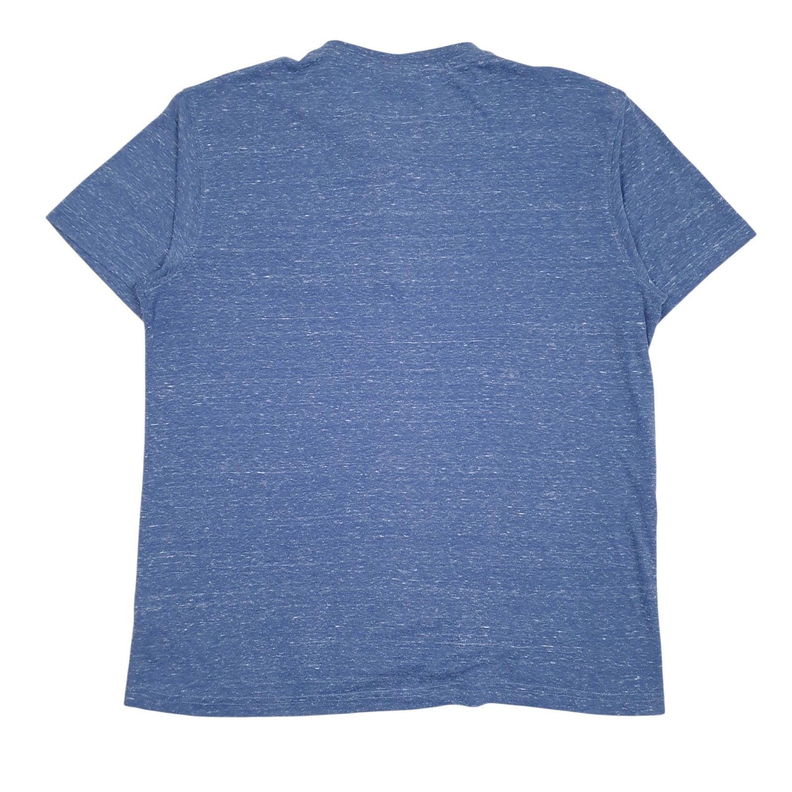 Mens Blue Fila Henley  T Shirt