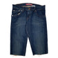 Womens Blue Levis 504 Denim Shorts