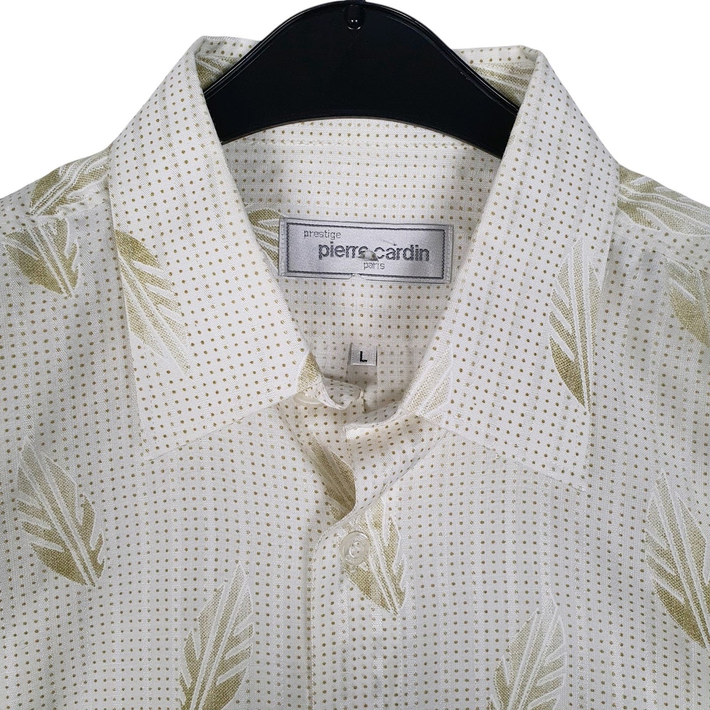 Mens White Pierre Cardin   Shirt