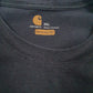 Mens Black Carhartt   T Shirt