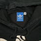 Mens Black Adidas  Hoodie Jumper