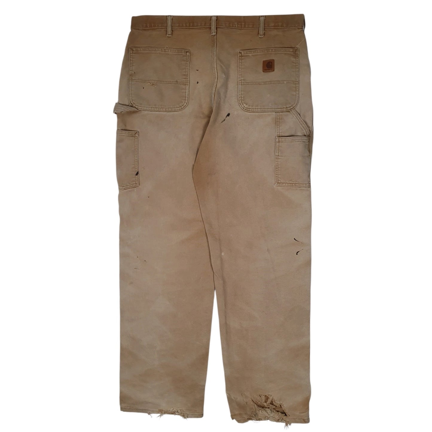 Mens Beige Carhartt B11  Trousers